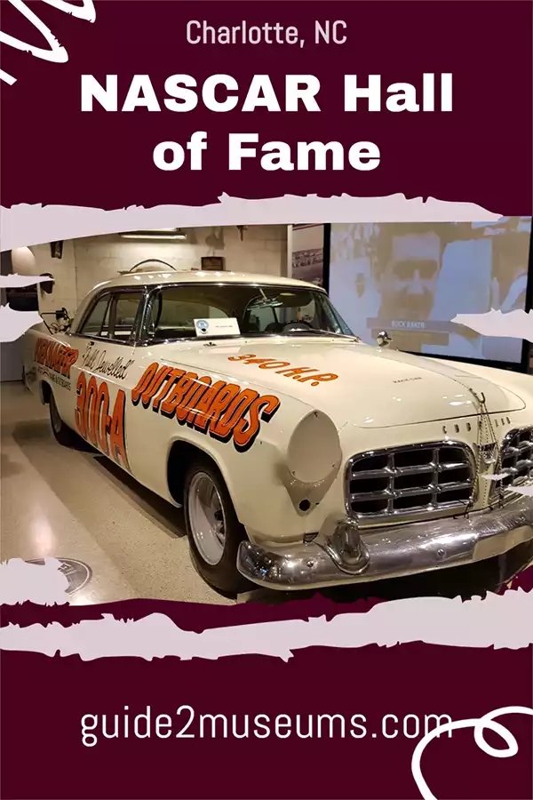 Car in the NASCAR Hall of Fame museum | #NASCAR #racing #travel #museums