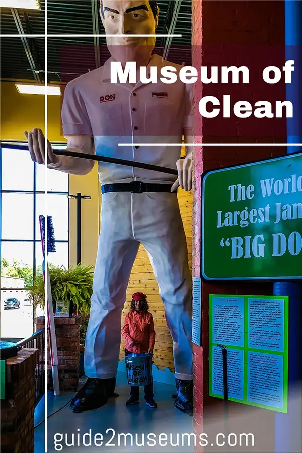 See Big Don - world's largest janitor at the Museum of Clean in #Pocatello #Idaho | #travel #museums